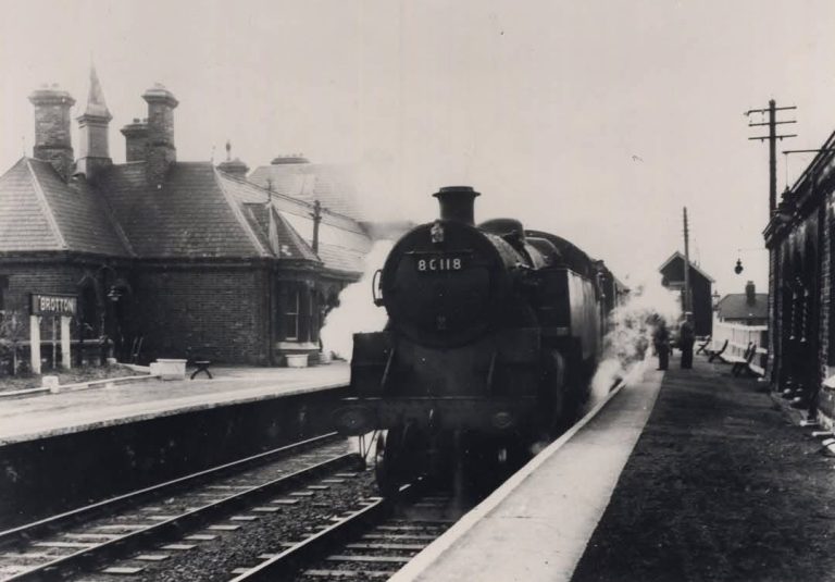 Brotton train station plat.1 1875-1960